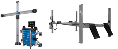 Комплект №1 оборудования для поста сход-развал Hofmann Geoliner 670 XD AC400 Lift KIT, TECO 4004 W CT