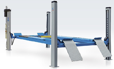 Подъемник четырехстоечный, г/п 4т, Ravaglioli RAV4406L для сход-развала Подъемник четырехстоечный, г/п 4т, Ravaglioli RAV4406L для сход-развала